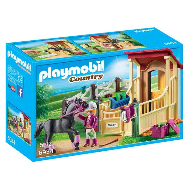 Playmobil Horse Stable with Araber 6934 - 5+ Years