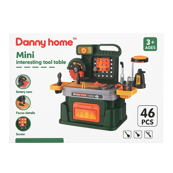 46 Piece Mini Kids Tool Set