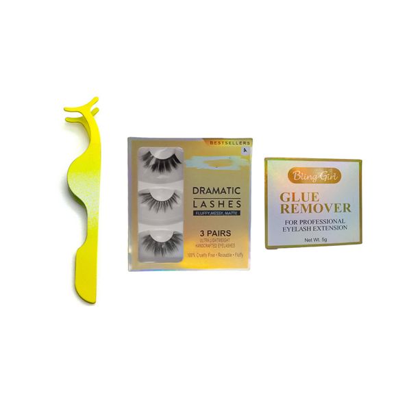 3 in1 Dramatic Lashes - Yellow