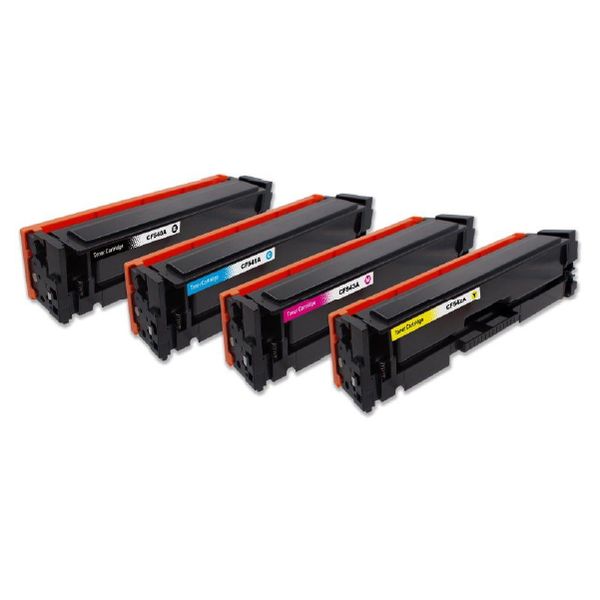 HP CF540 Set - Black / Cyan / Yellow / Magenta - Generic