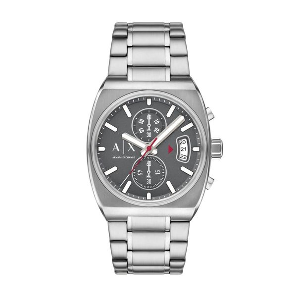 Armani Exchange Oliver Silver Stainless steel Mens Watch-AX2820