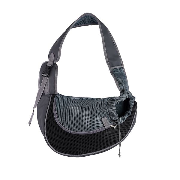 Pet Dog Sling Carrier Large Pocket Pet Cats Shoulder Bag with Adjust Strap