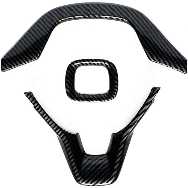 3PCS Car Steering Wheel Decal Trim for 10Th Gen Honda Accord 2018-21