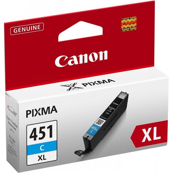 Canon Cli-451 High Yield Cyan Ink Cartridge For Ip7240 Mg5440 Mg630