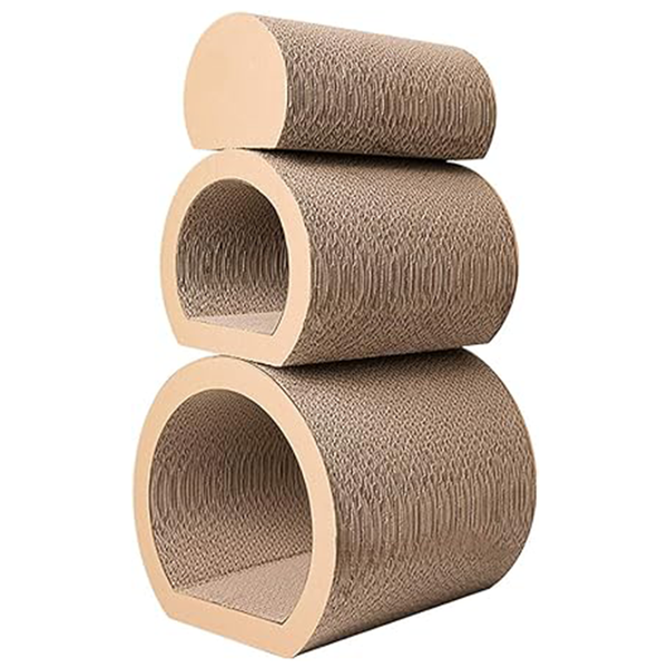 Cat Scratcher Bed Scratcher Pad Cat Scratch Board Tunnel Cat Bed &amp; House