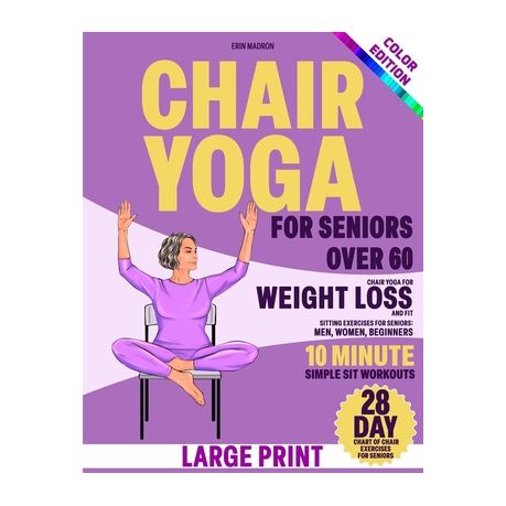 Chair Yoga for Senior men, chair yoga