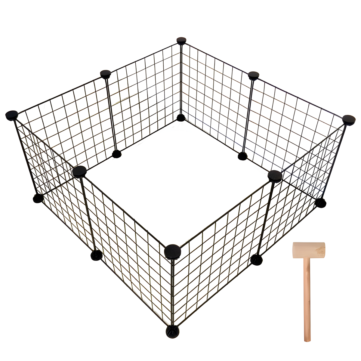 pet-fence-bunny-cage-kennel-dog-fence-dog-playpen-diy-indoor-puppy