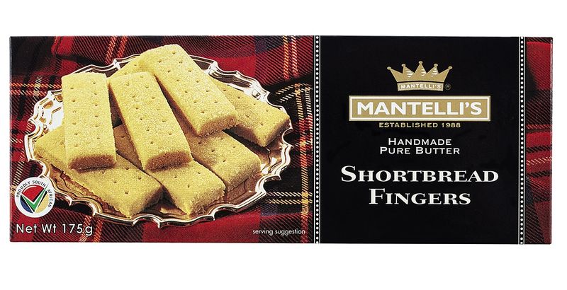 Mantelli's Vip Retail - Shortbread Fingers 175G