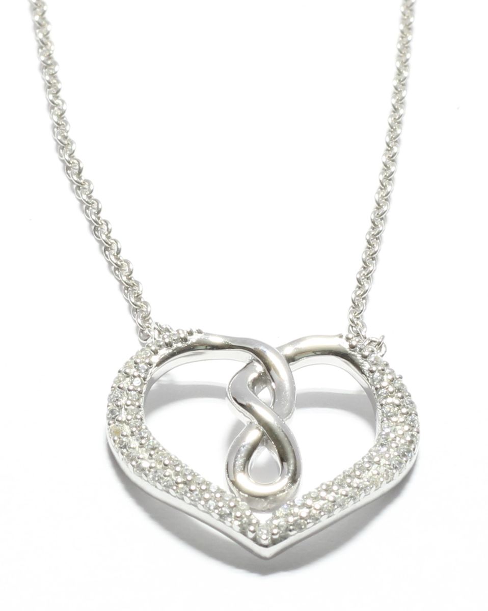 Open Cut Infinity Heart on Anchor Chain | Shop Today. Get it Tomorrow ...