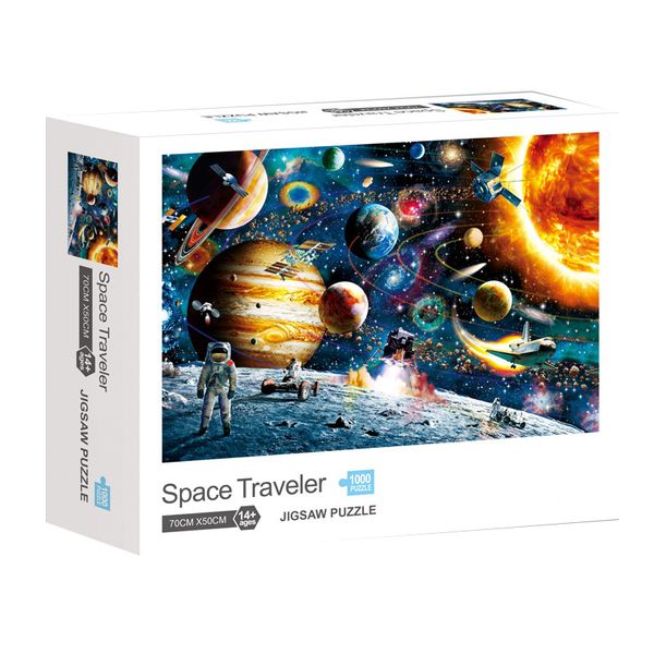 Space Traveler Jigsaw 1000 Pieces