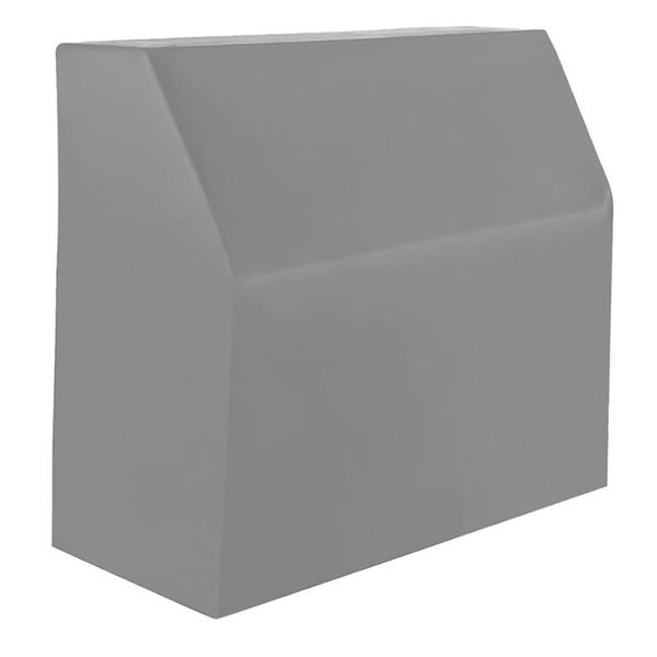 Gray Upright Piano Lid Oxford Cloth Piano Cover Fully Dustproof