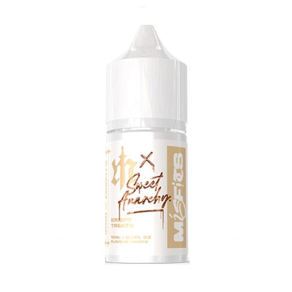 Misfits Sweet Anarchy Vape Salt/MTL DIY Aroma (15ml 30ml) - Krispy Treats