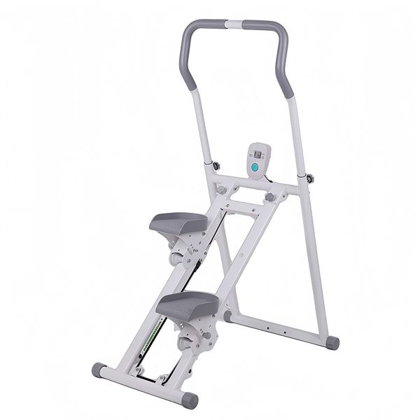 Foldable Vertical Home Fitness Stepper, Aerobic Mountain Climber Machine