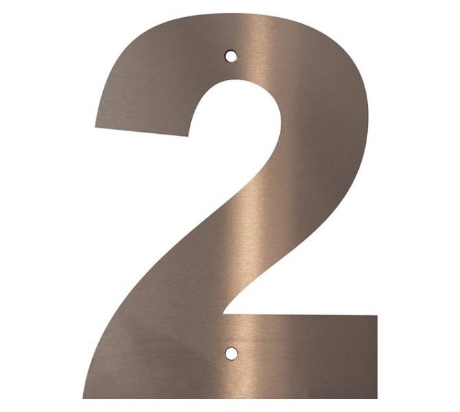 Number 2 - Gold 76 x 1.2mm