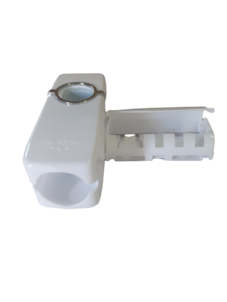 Toothpaste Dispenser and Toothbrush Holder