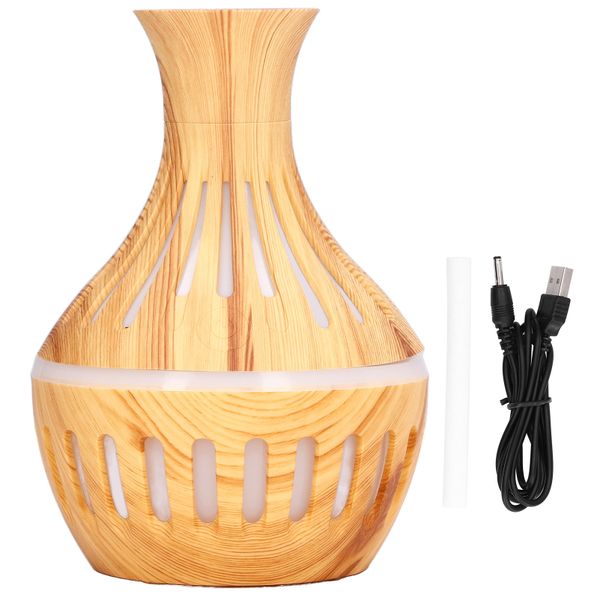 300ml Wood Diffuser - 7-color LED 5V power