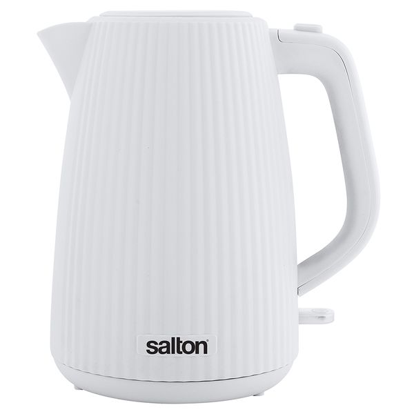 Salton White Plastic 1.7 L Kettle