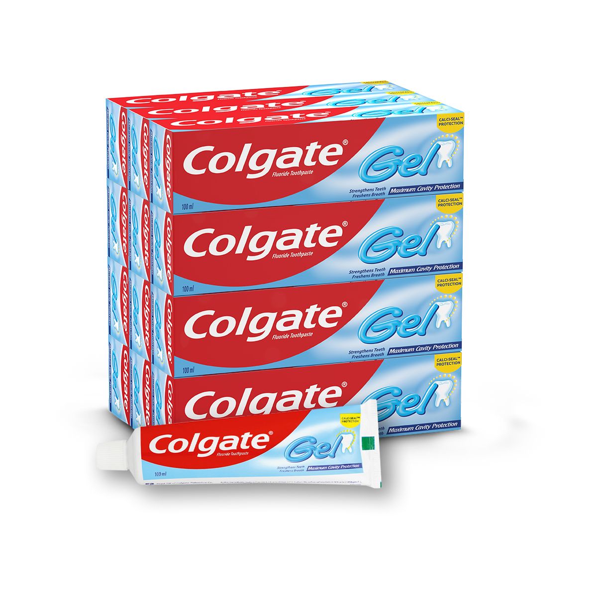 Colgate Maximum Cavity Protection Gel Toothpaste, Bulk Offer 12 X