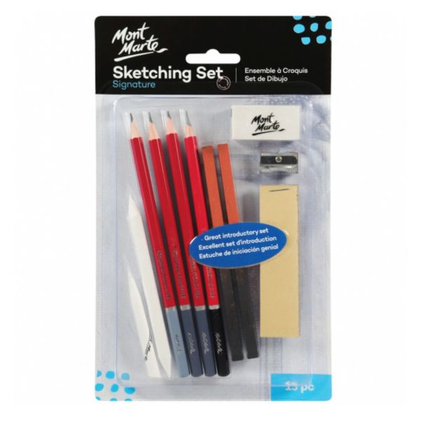 Mont Marte Signature Sketching Set 13pc