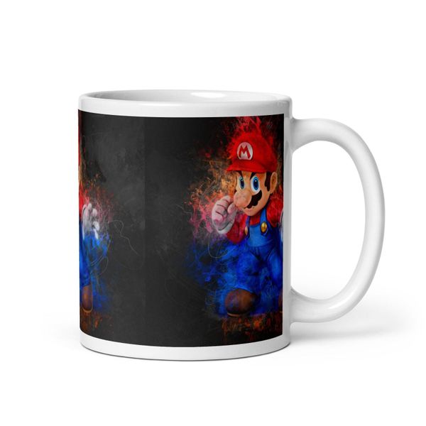 Imaging Architects Super Mario White Glossy Mug