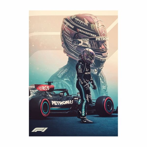 F1 Mercedes Reflect - A1 Poster