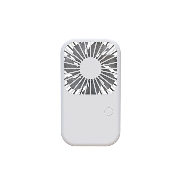 White 2in1 Lightweight Pocket Fan-Powerful&amp;Quiet Portable USB Fan