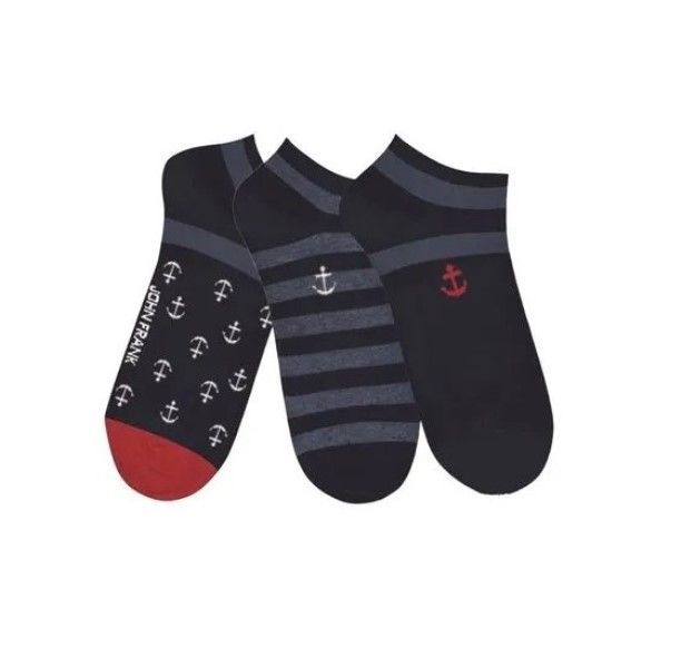 Men's Ankle Socks, Set Of 3