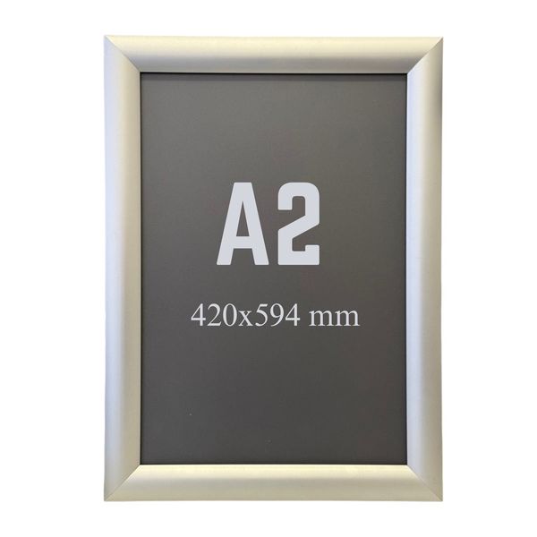 A2 Aluminium Snap Poster Frame - 420x594mm