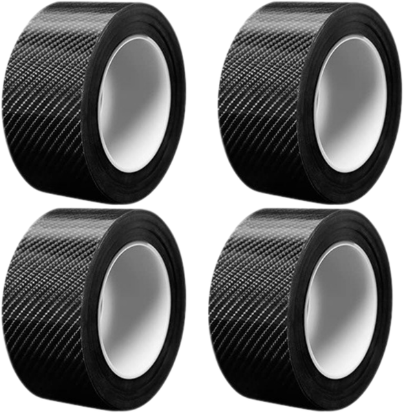 Bestby - 3mx7cm Carbon Fiber Car Door Edge Protector Sticker Tape(4 Pack)