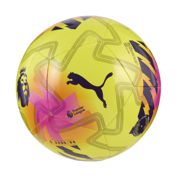 Puma Orbita Play Premier League Lights Soccer Ball - Fluo Yellow