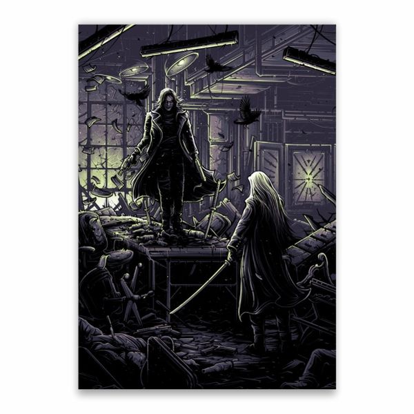The Crow Fight Scene Poster - A1
