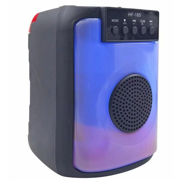 Portable Wireless Bluetooth Speaker With Dazzling Lights HF-165-