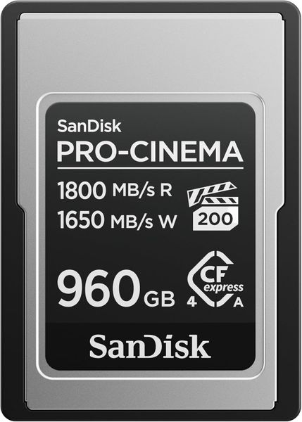 SanDisk PRO-CINEMA CFexpress Type A Card 960GB