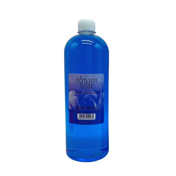 African Rose Collection Bubble Bath - Ocean Breeze - 1 Litre