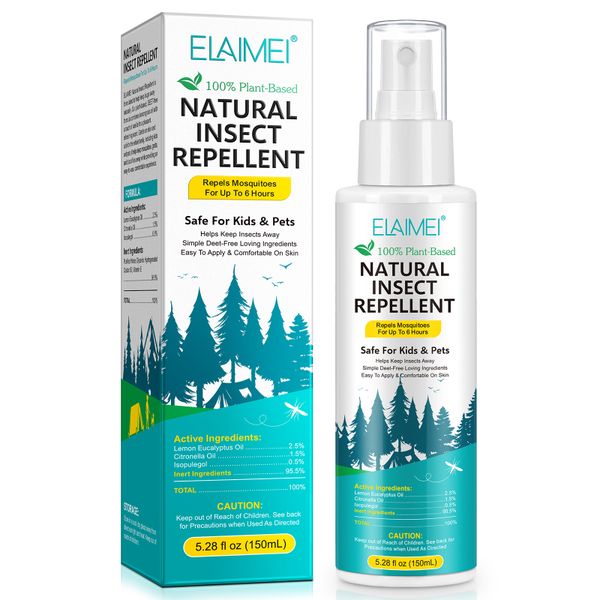 ELAIMEI Mosquito Repellent Spray 150ml