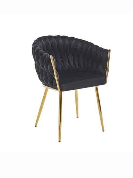 Plush Fabric Dining Room Chair