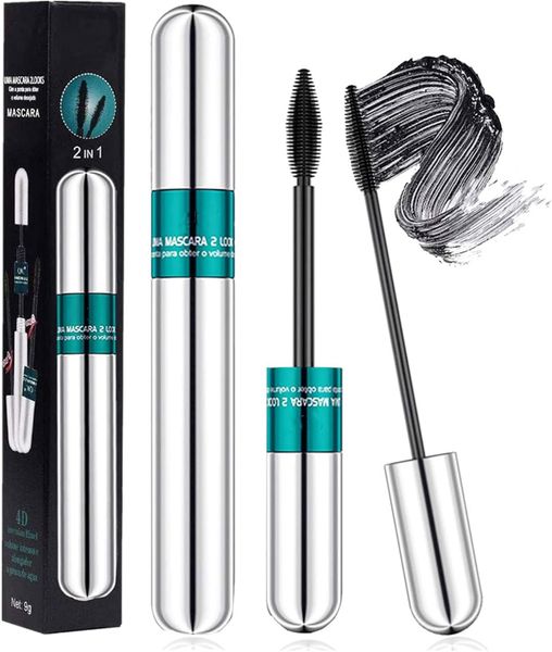 4D Silk Fiber Lash Mascara for Longer Thicker Black Waterproof