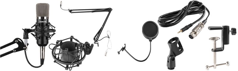 Vonyx CMS400 Studio Set Condenser Microphone