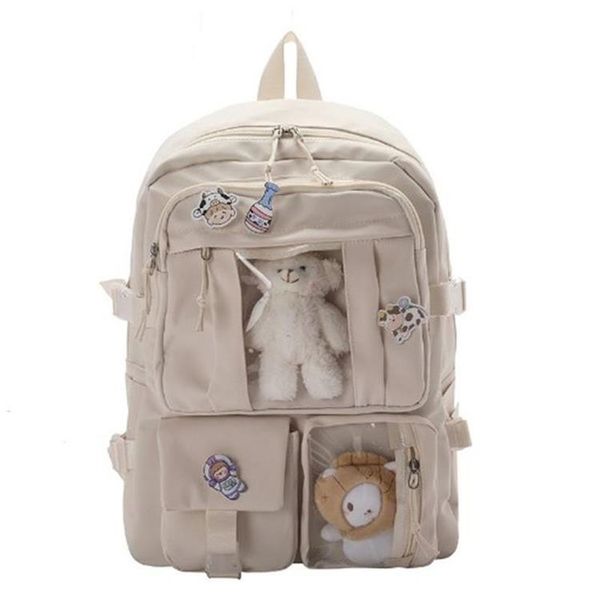 Large-Capacity Backpack - Ins Schoolbag - Girls' Modern-Style Backpack