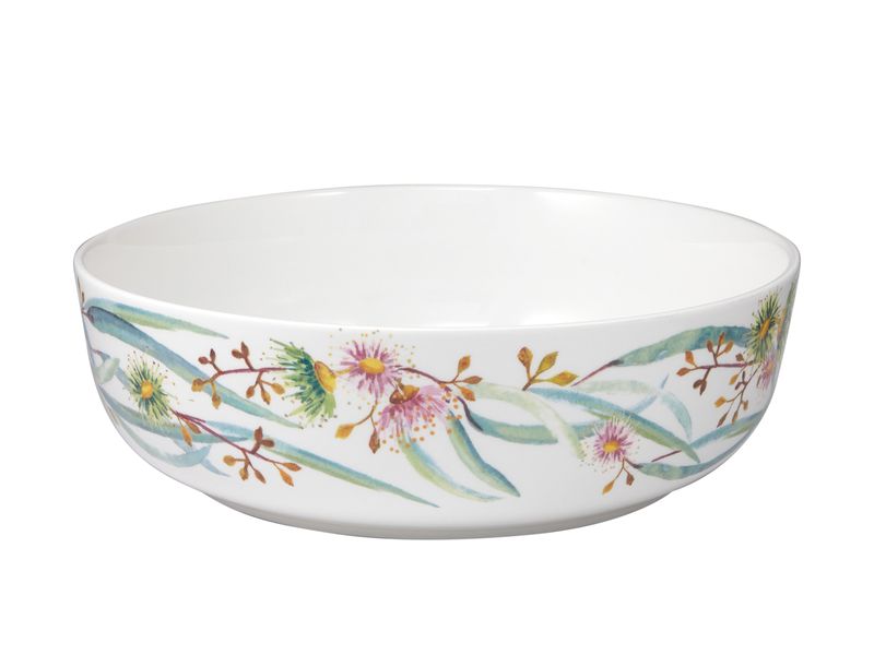 Maxwell and Williams Eucalyptus Bloom Round Serving Bowl 30x9.5cm
