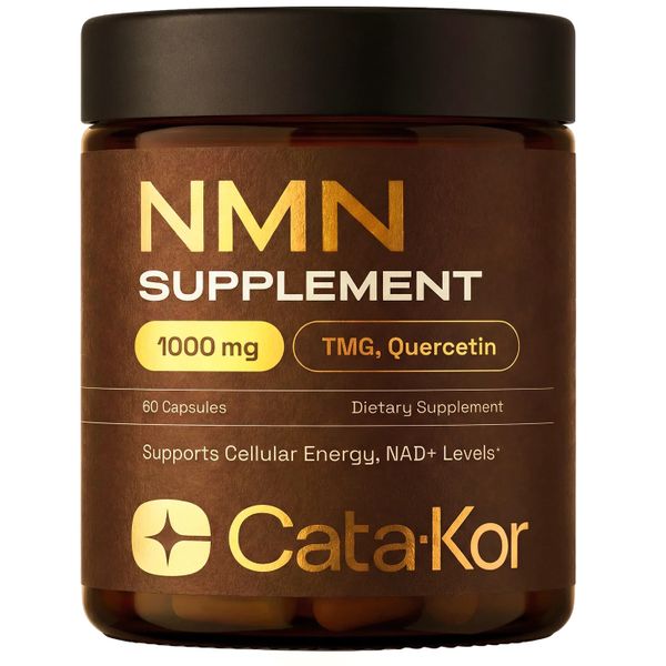 Cata-Kor NMN Supplement - 4-in-1 NAD Supplement - 60 Capsules