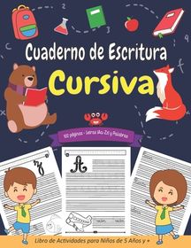 Cuaderno De Escritura Cursiva Aprender A Escribir Letras Cursivas Para