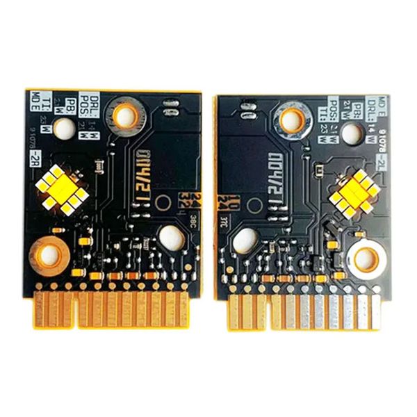 Yellow DRL LED Headlight Module Boards Suitable for BMW G87/G42/M2/2 Series
