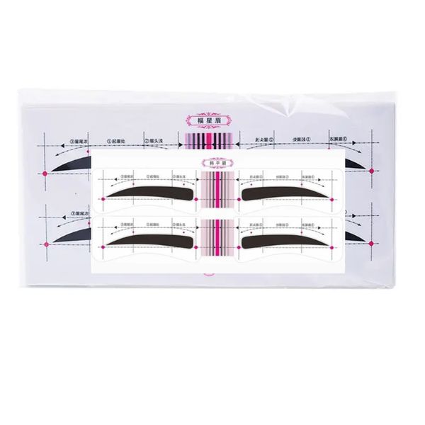 Eyebrow Stencil Stickers Pingmei