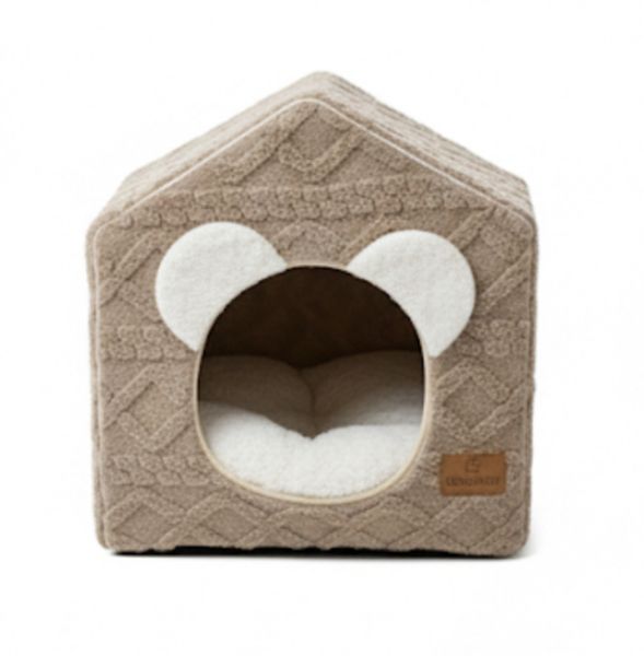 High-Quality Luxury Cute Short Plush Pet Bed