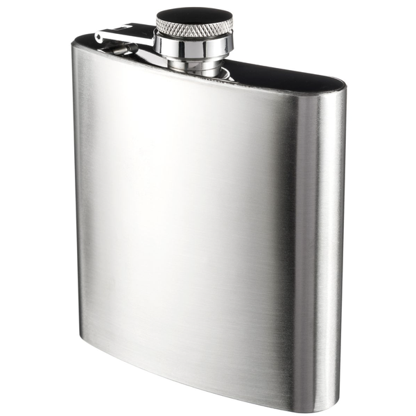 Classic Stainless Steel Hip Flask - 120ml