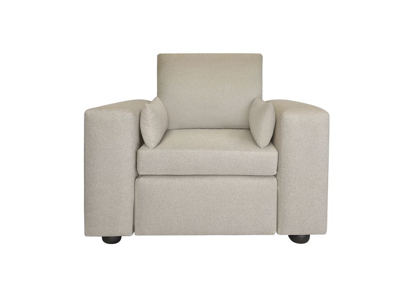 Couch In A Box 1 Seater Square Arm Sofa image