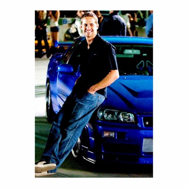 Fast And Furious Car Furious 7 Paul Walker - A1 Poster