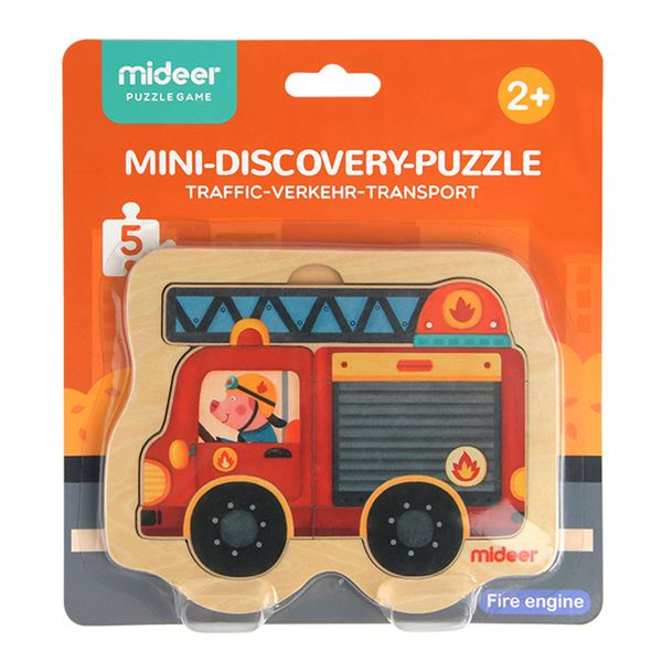 Mideer Discovery Puzzle - Fire Engine