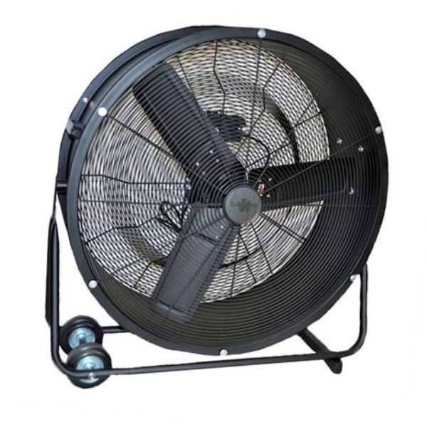Portable HVF Tempadair Industrial 650mm Drum Fan on wheels